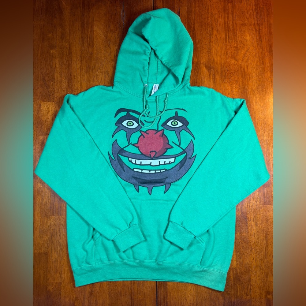 Doctor Rockso Metalocalypse Hoodie Kelly Green Mens Large